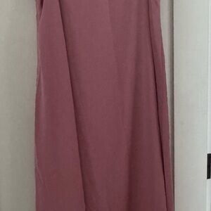 Elegant Pink Maxi Dress